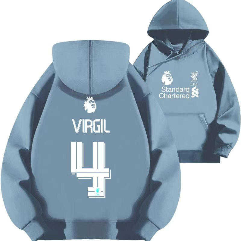 Liverpool No. 4 Van Dijk Hoodie