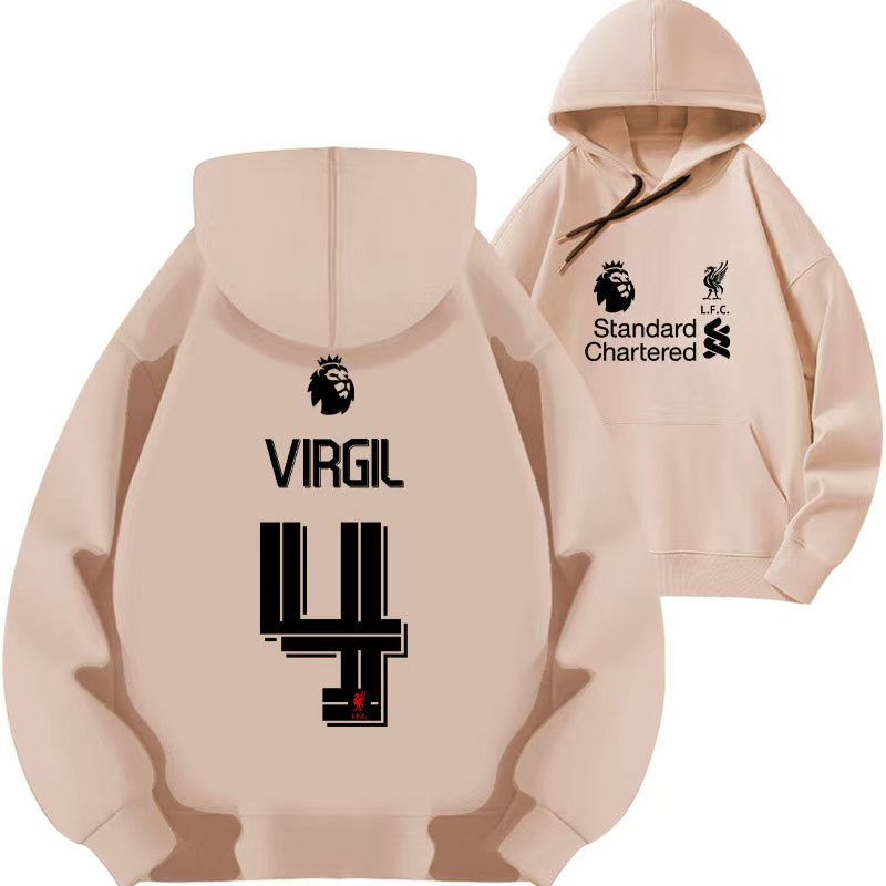 Liverpool No. 4 Van Dijk Hoodie