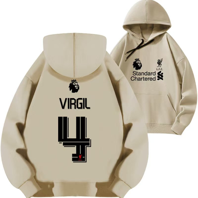 Liverpool No. 4 Van Dijk Hoodie