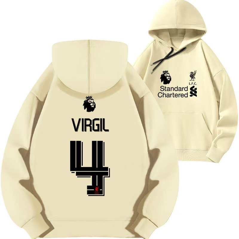 Liverpool No. 4 Van Dijk Hoodie
