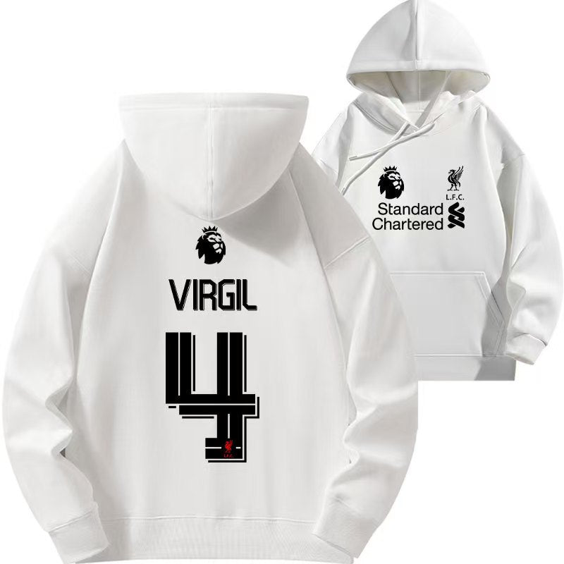 Liverpool No. 4 Van Dijk Hoodie