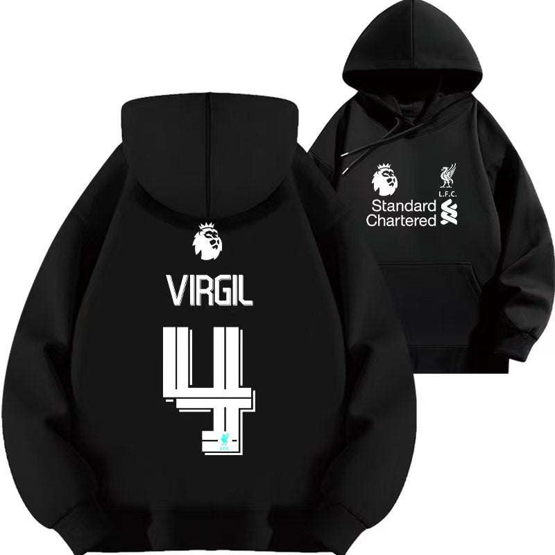 Liverpool No. 4 Van Dijk Hoodie
