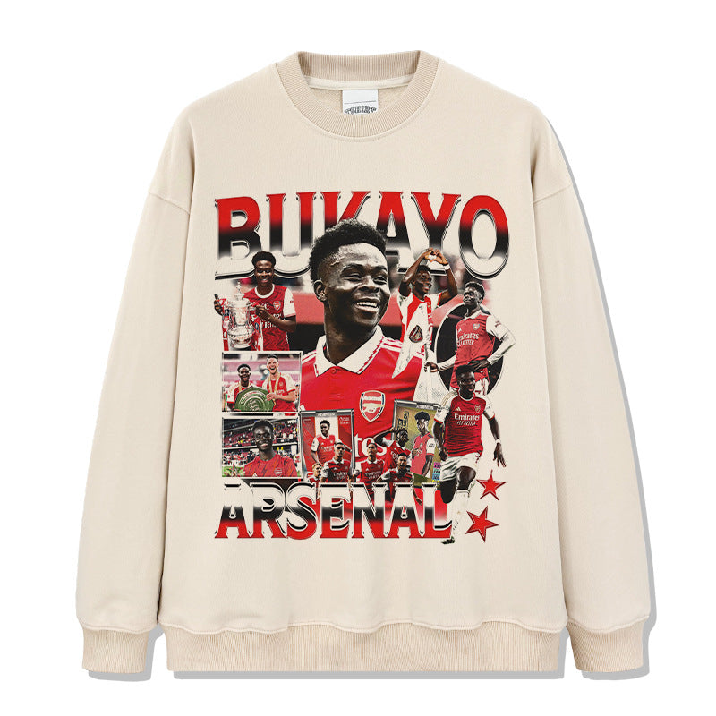 Saka Vintage Washed Crewneck Sweatshirt