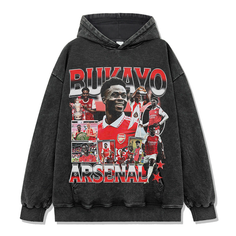 Saka Vintage Washed Hoodie