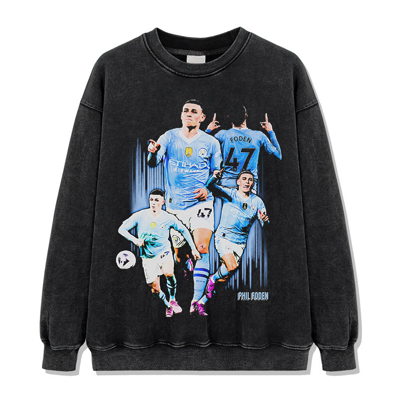 Manchester City Foden Crew Neck Sweatshirt