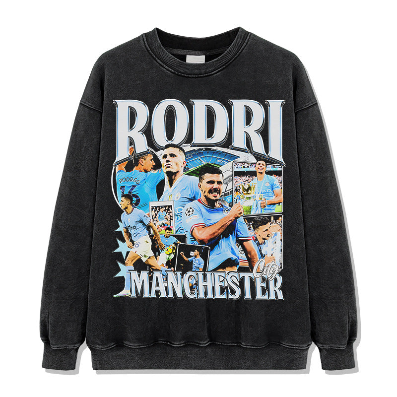 Manchester City Rodri Crew-Neck Sweatshirt