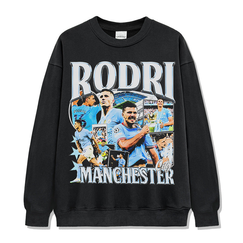 Manchester City Rodri Crew-Neck Sweatshirt