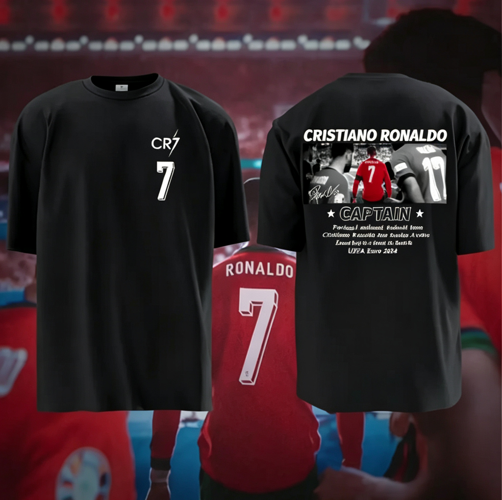 Portugal National Team Cristiano Ronaldo (CR7) Riyadh Victory Short-Sleeve T-Shirt