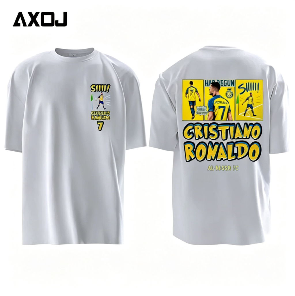 Cristiano Ronaldo No. 7 Riyadh Victory Celebration T-Shirt Siu
