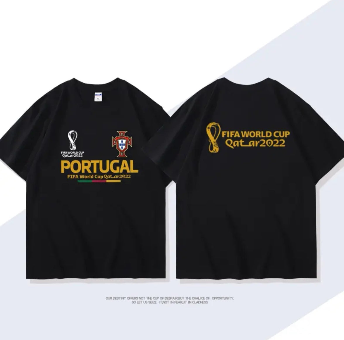 Summer Portugal Cristiano Ronaldo No. 7 Soccer Training 100% Cotton T-Shirt