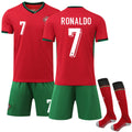 Cristiano Ronaldo 2024 Portugal Home Soccer Kit