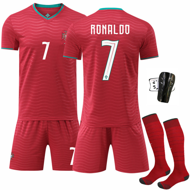2627 World Cup Cristiano Ronaldo Portugal No. 7 Jersey Set