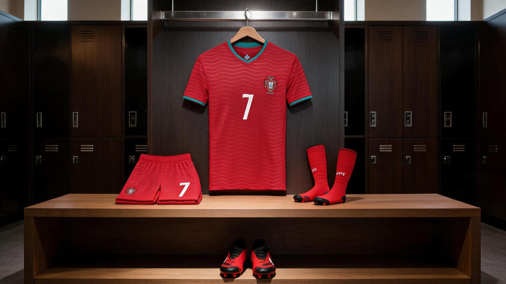 2627 World Cup Cristiano Ronaldo Portugal No. 7 Jersey Set