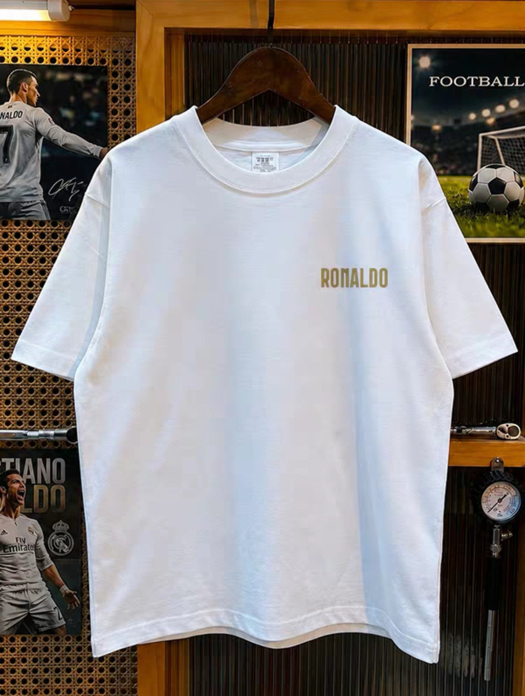 Cristiano Ronaldo No. 7 Summer Premium 100% Cotton T-Shirt