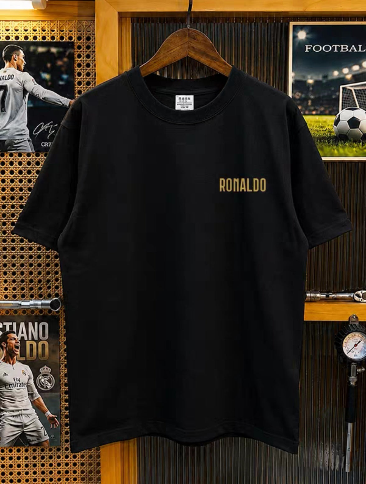 Cristiano Ronaldo No. 7 Summer Premium 100% Cotton T-Shirt