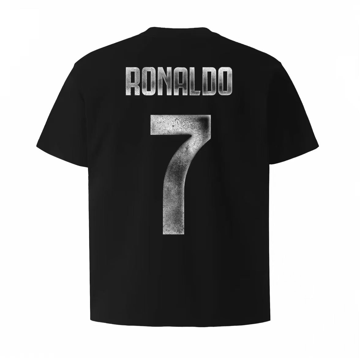Cristiano Ronaldo No. 7 Digital Direct-Print American Retro T-Shirt
