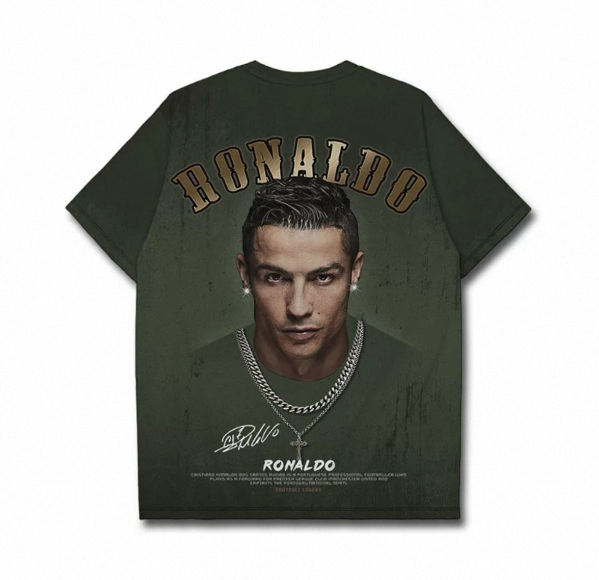 Cristiano Ronaldo “King of Soccer” Quick-Dry Unisex Fan T-Shirt