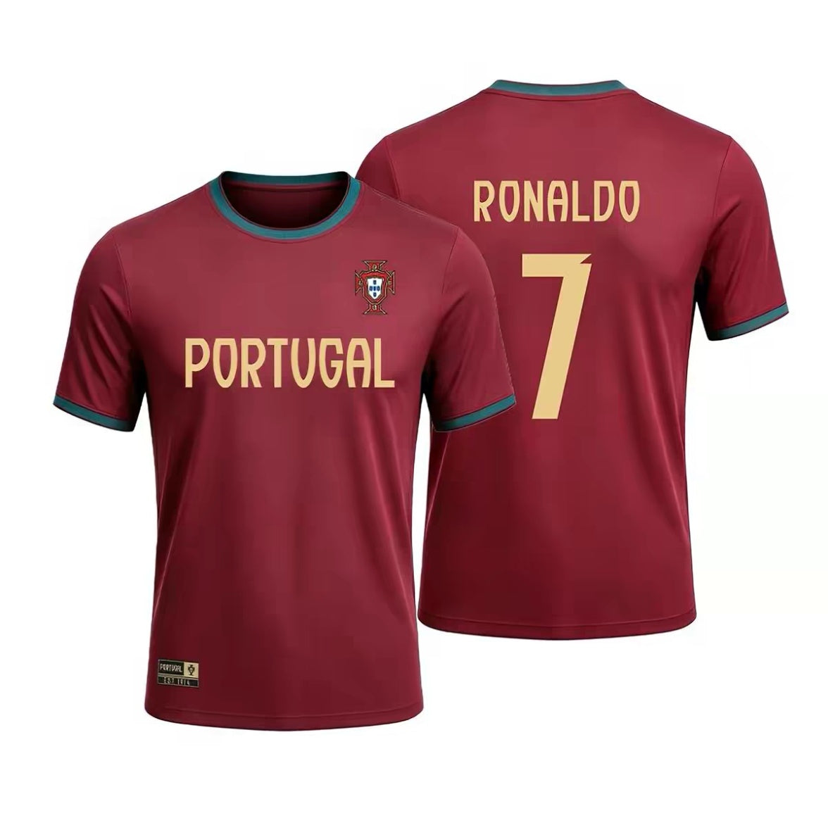 Portugal's Cristiano Ronaldo No. 7 National Team Commemorative Jersey