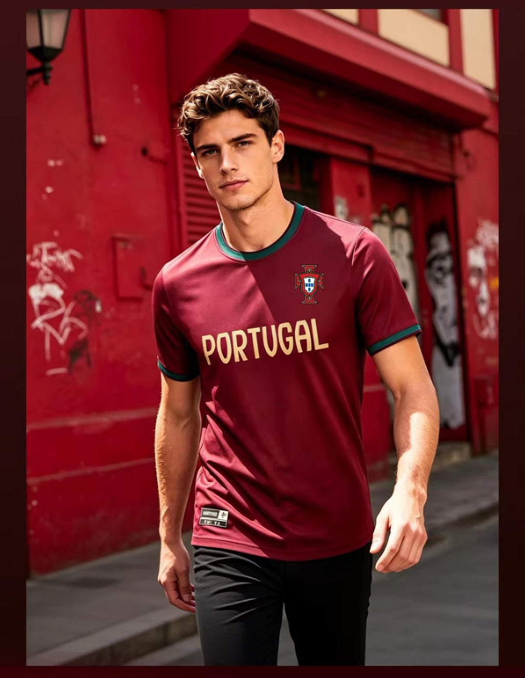 Portugal's Cristiano Ronaldo No. 7 National Team Commemorative Jersey