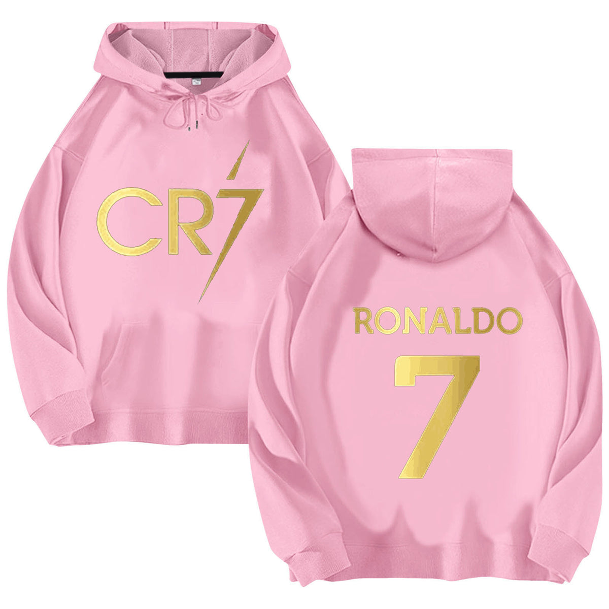 Cristiano Ronaldo No. 7 Fall/Winter Oversized Hoodie
