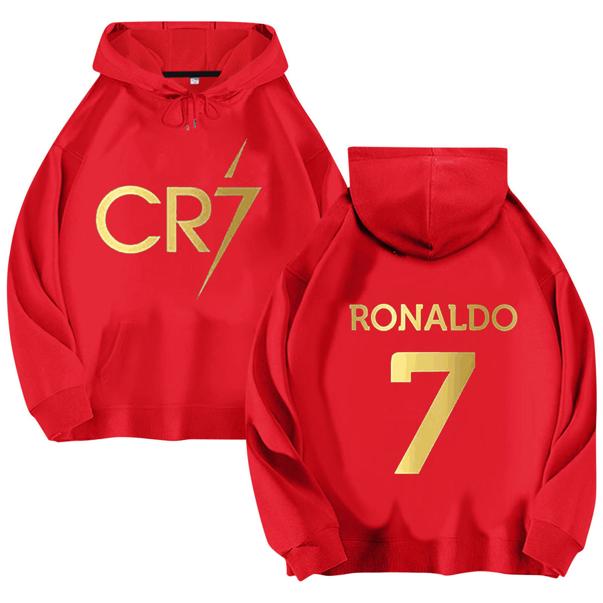 Cristiano Ronaldo No. 7 Fall/Winter Oversized Hoodie
