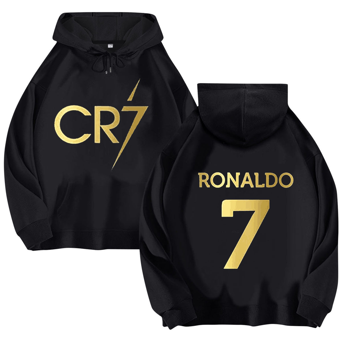 Cristiano Ronaldo No. 7 Fall/Winter Oversized Hoodie