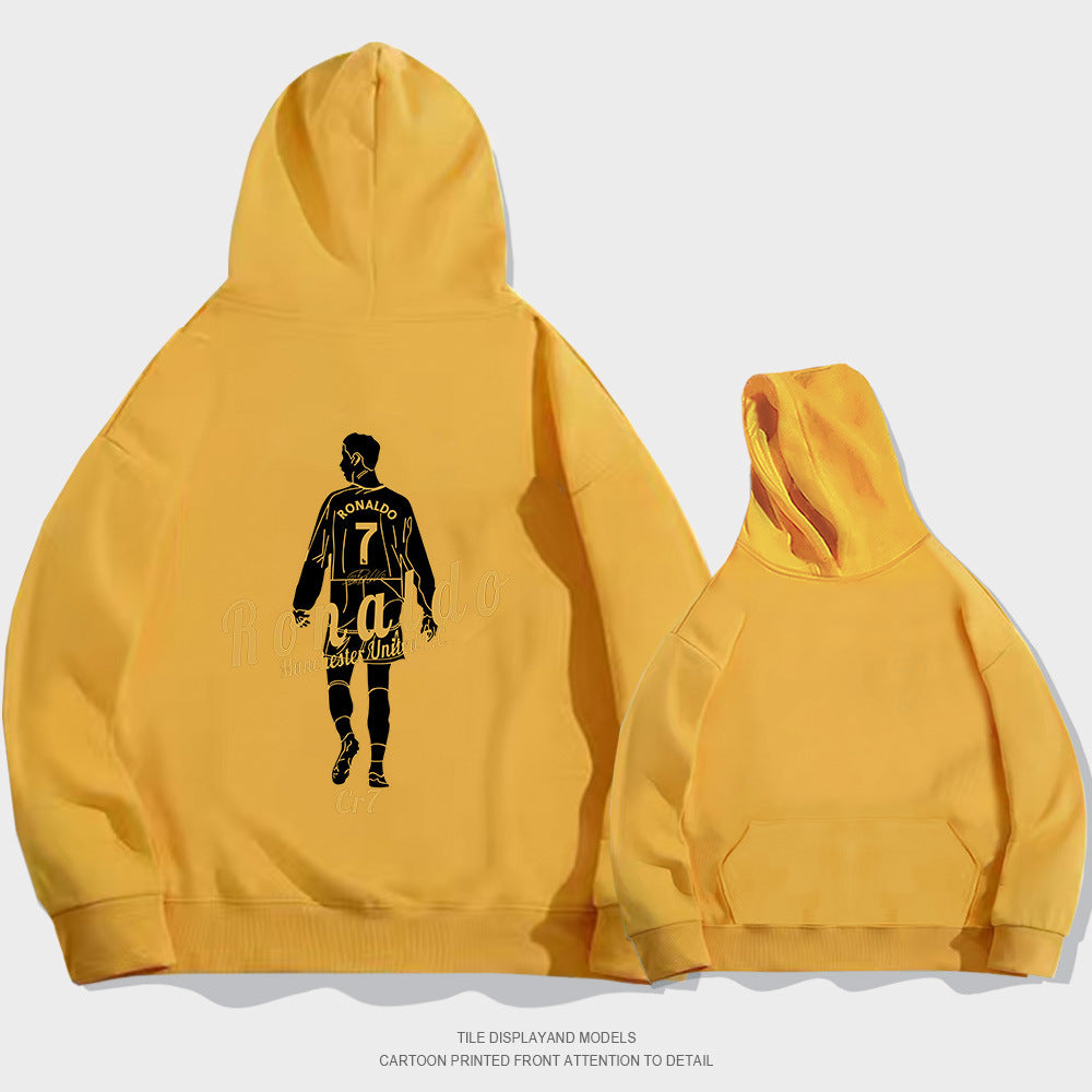 Cristiano Ronaldo No. 7 Fall/Winter Oversized Hoodie