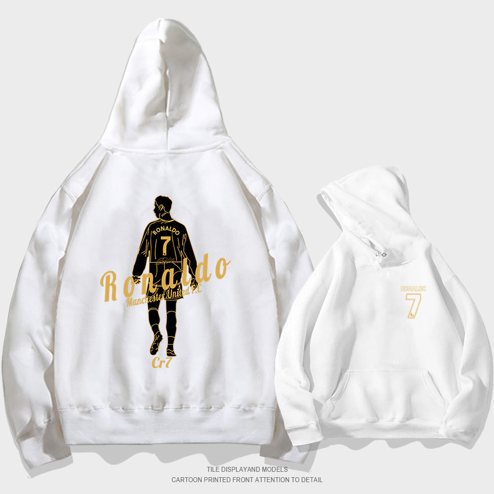 Cristiano Ronaldo No. 7 Fall/Winter Oversized Hoodie