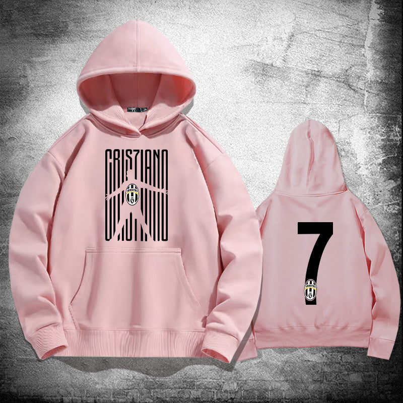 Cristiano Ronaldo No. 7 Fall/Winter Oversized Hoodie