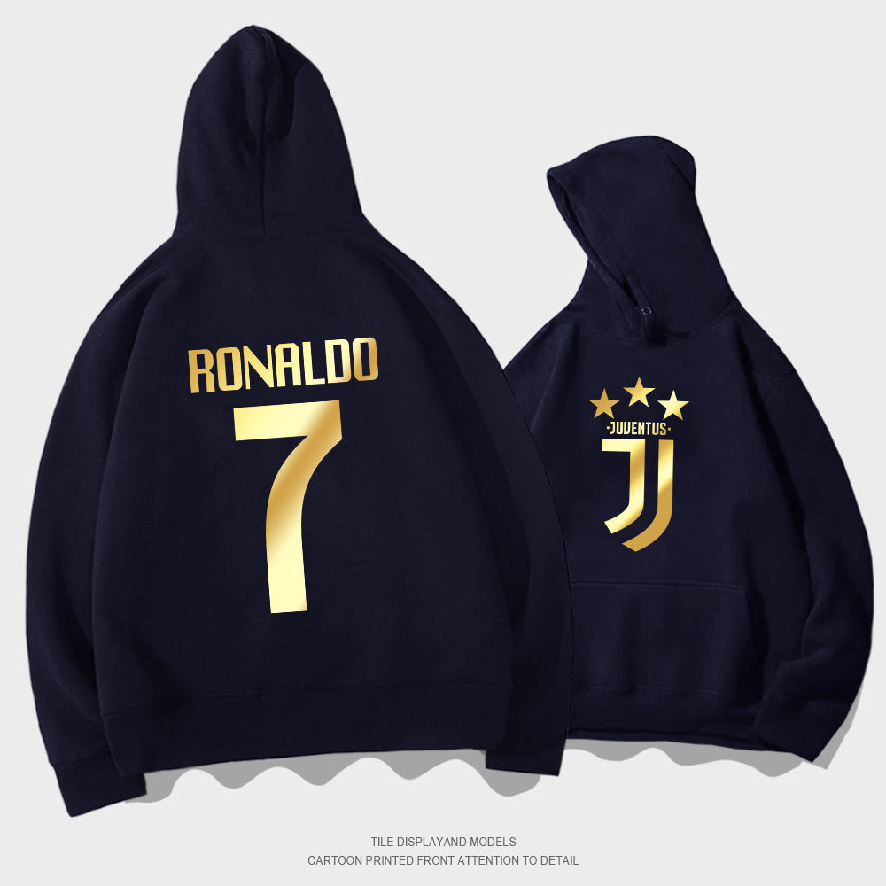 Cristiano Ronaldo No. 7 Fall/Winter Oversized Hoodie