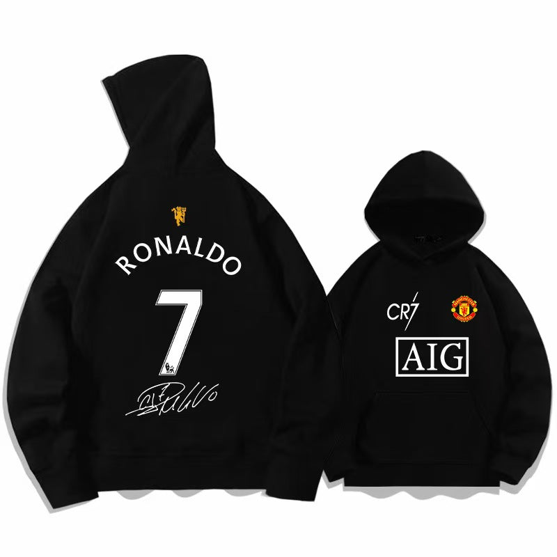 Cristiano Ronaldo No. 7 Fall/Winter Oversized Hoodie