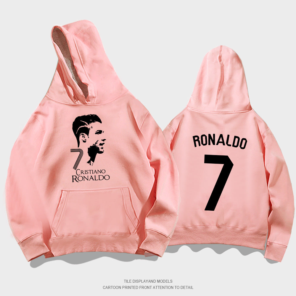 Cristiano Ronaldo No. 7 Fall/Winter Oversized Hoodie