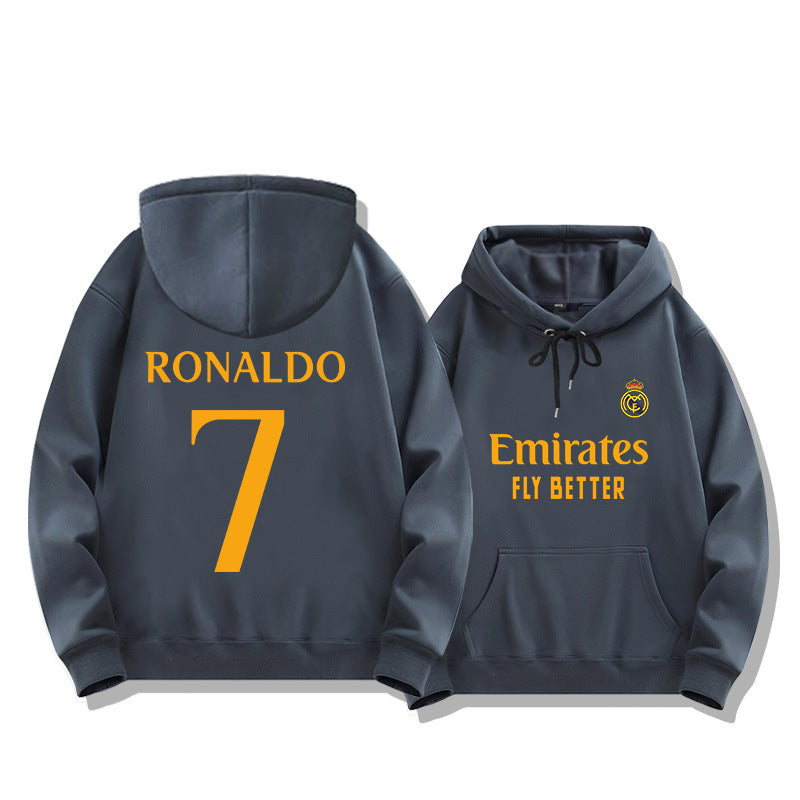 Cristiano Ronaldo No. 7 Fall/Winter Oversized Hoodie