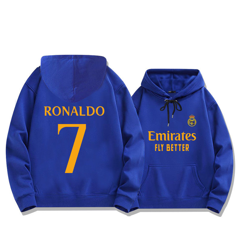 Cristiano Ronaldo No. 7 Fall/Winter Oversized Hoodie