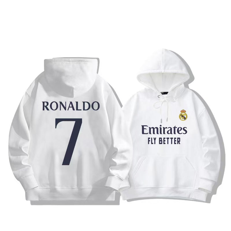 Cristiano Ronaldo No. 7 Fall/Winter Oversized Hoodie