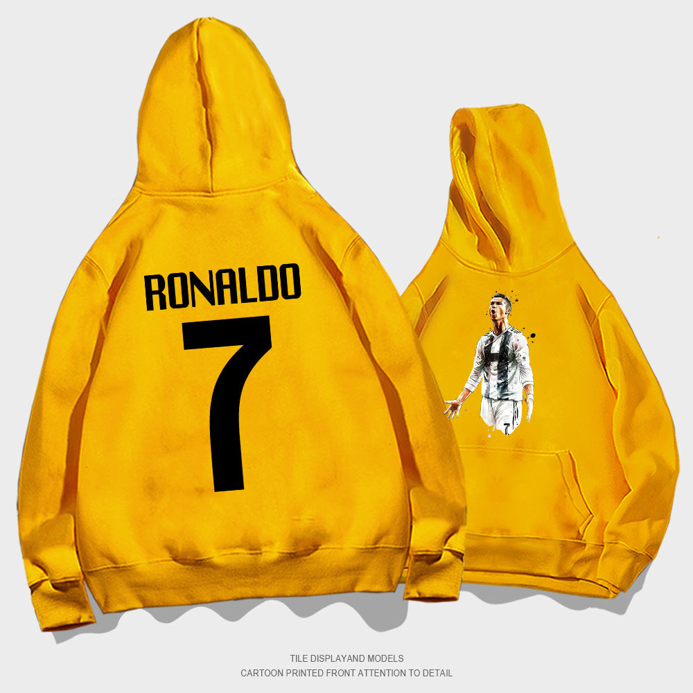 Cristiano Ronaldo No. 7 Fall/Winter Oversized Hoodie