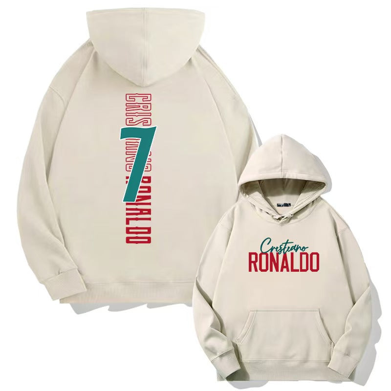 Cristiano Ronaldo No. 7 Fall/Winter Oversized Hoodie