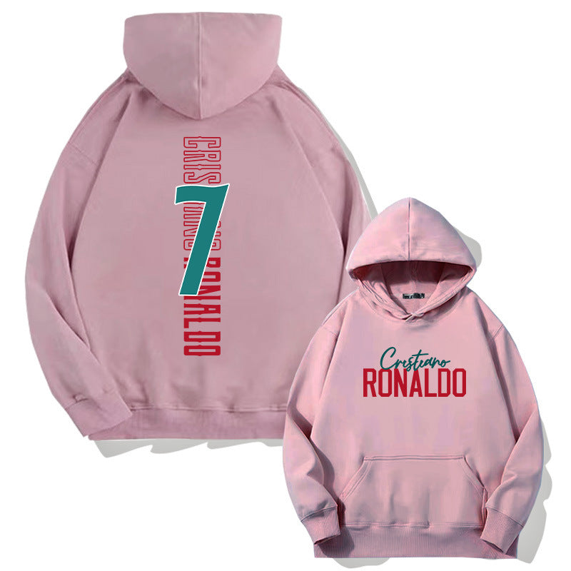 Cristiano Ronaldo No. 7 Fall/Winter Oversized Hoodie