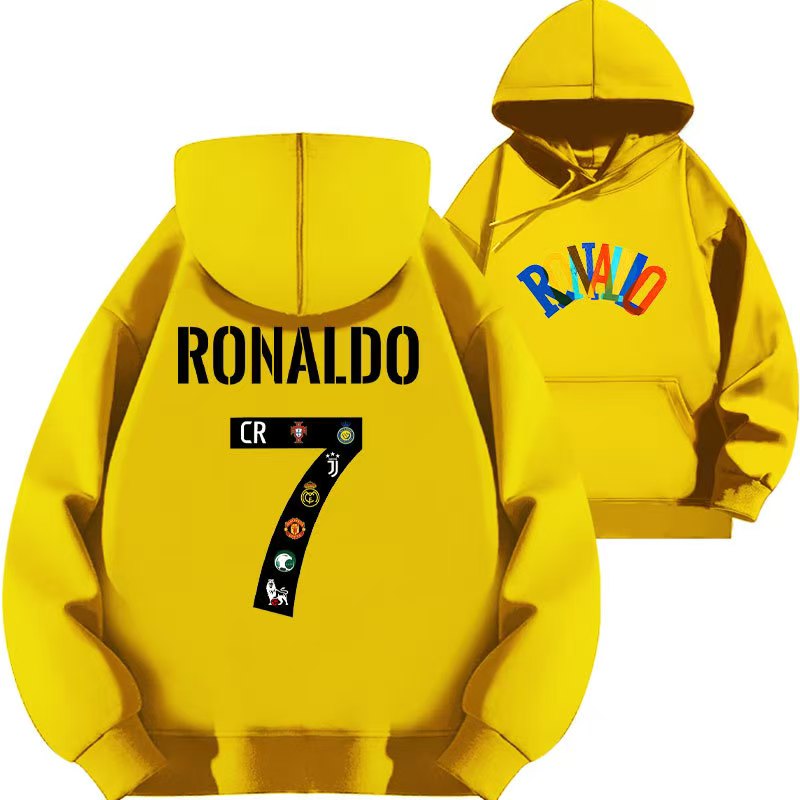 Cristiano Ronaldo No. 7 Fall/Winter Oversized Hoodie