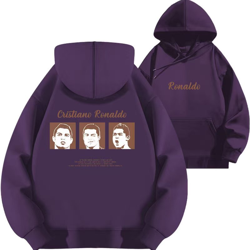 Cristiano Ronaldo No. 7 Fall/Winter Oversized Hoodie
