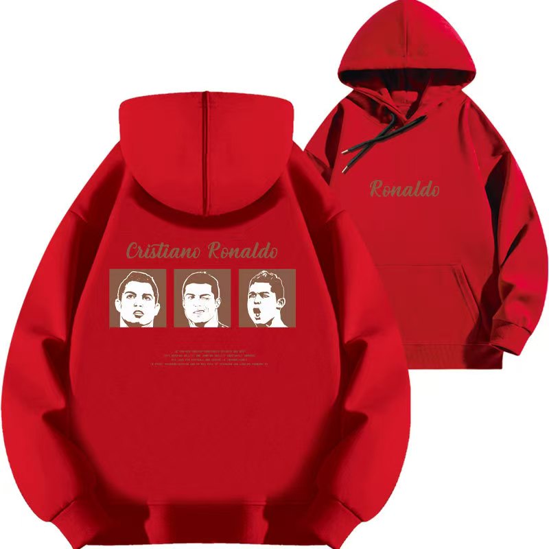 Cristiano Ronaldo No. 7 Fall/Winter Oversized Hoodie