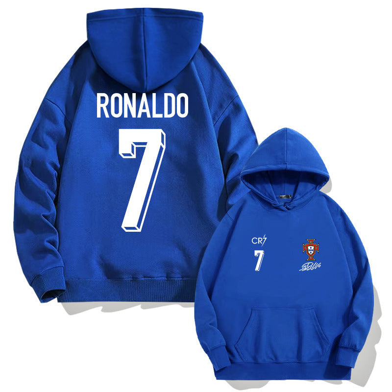 Cristiano Ronaldo No. 7 Fall/Winter Oversized Hoodie