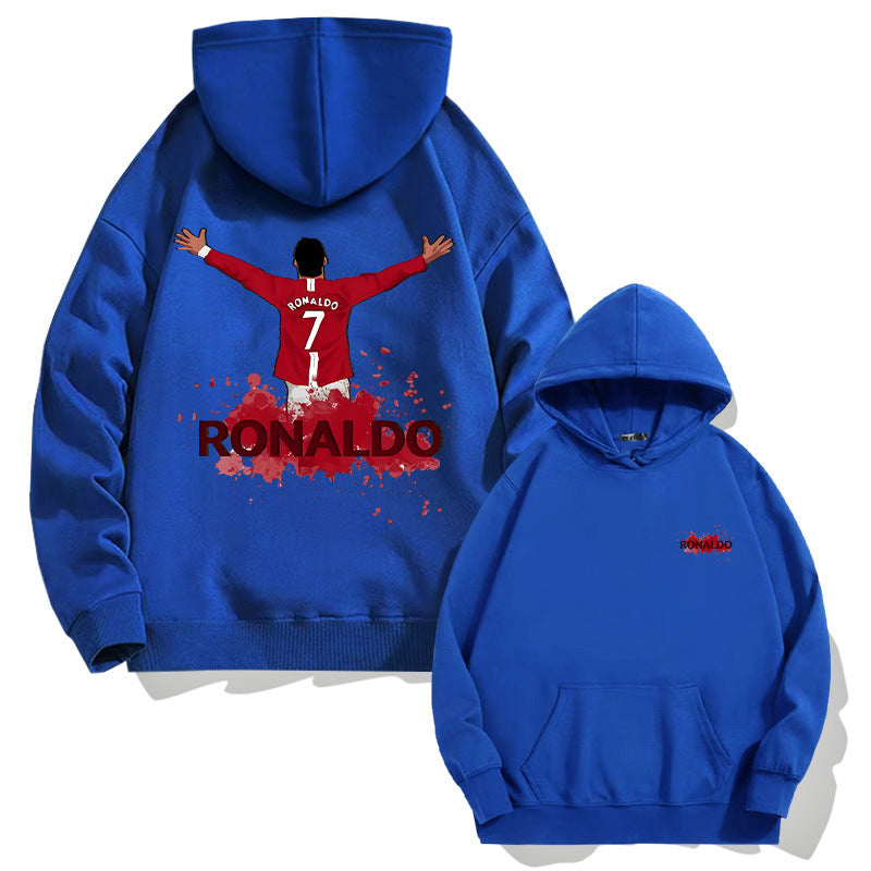 Cristiano Ronaldo No. 7 Fall/Winter Oversized Hoodie