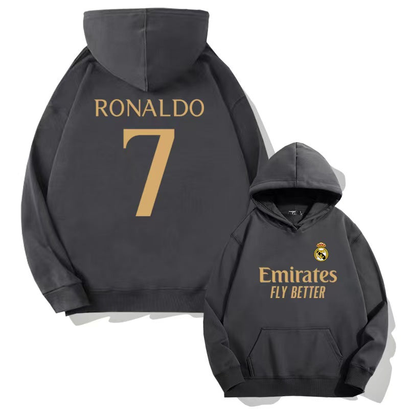 Cristiano Ronaldo No. 7 Fall/Winter Oversized Hoodie
