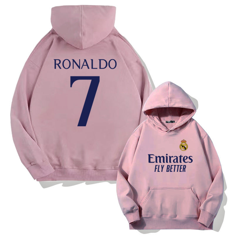 Cristiano Ronaldo No. 7 Fall/Winter Oversized Hoodie