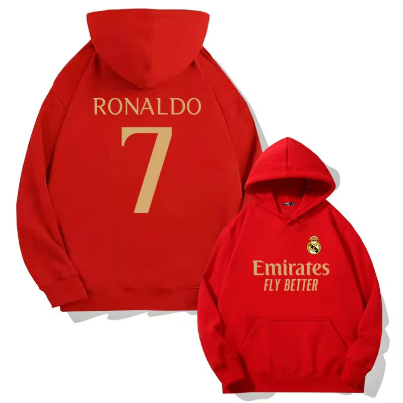 Cristiano Ronaldo No. 7 Fall/Winter Oversized Hoodie