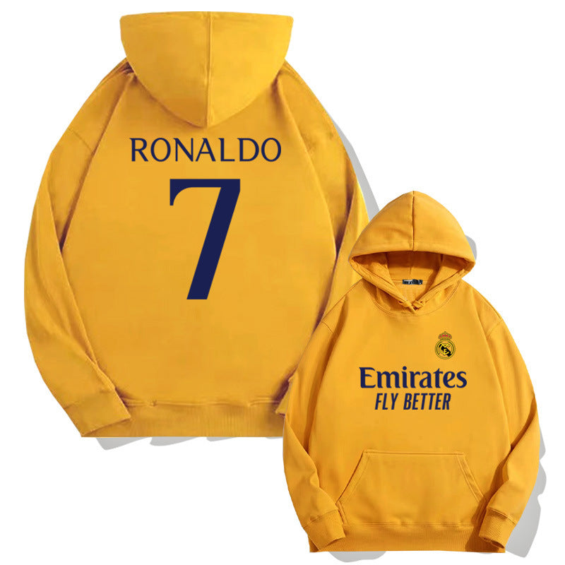 Cristiano Ronaldo No. 7 Fall/Winter Oversized Hoodie