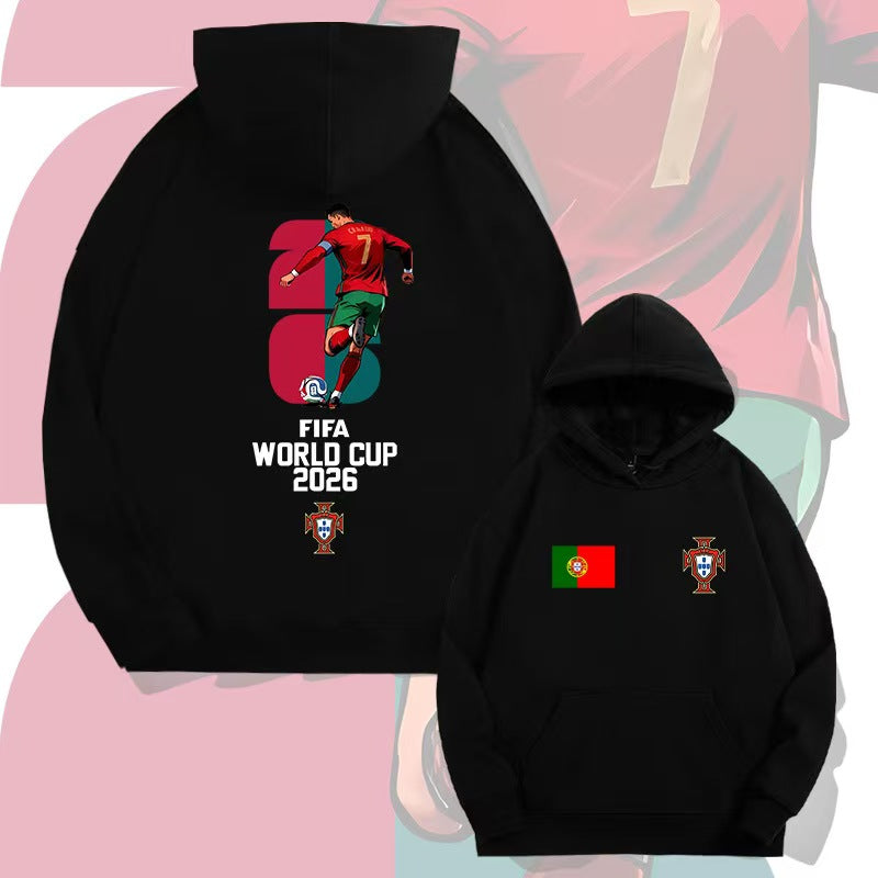 Cristiano Ronaldo No. 7 Fall/Winter Oversized Hoodie