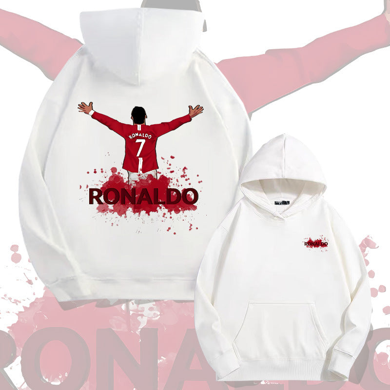 Cristiano Ronaldo No. 7 Fall/Winter Oversized Hoodie