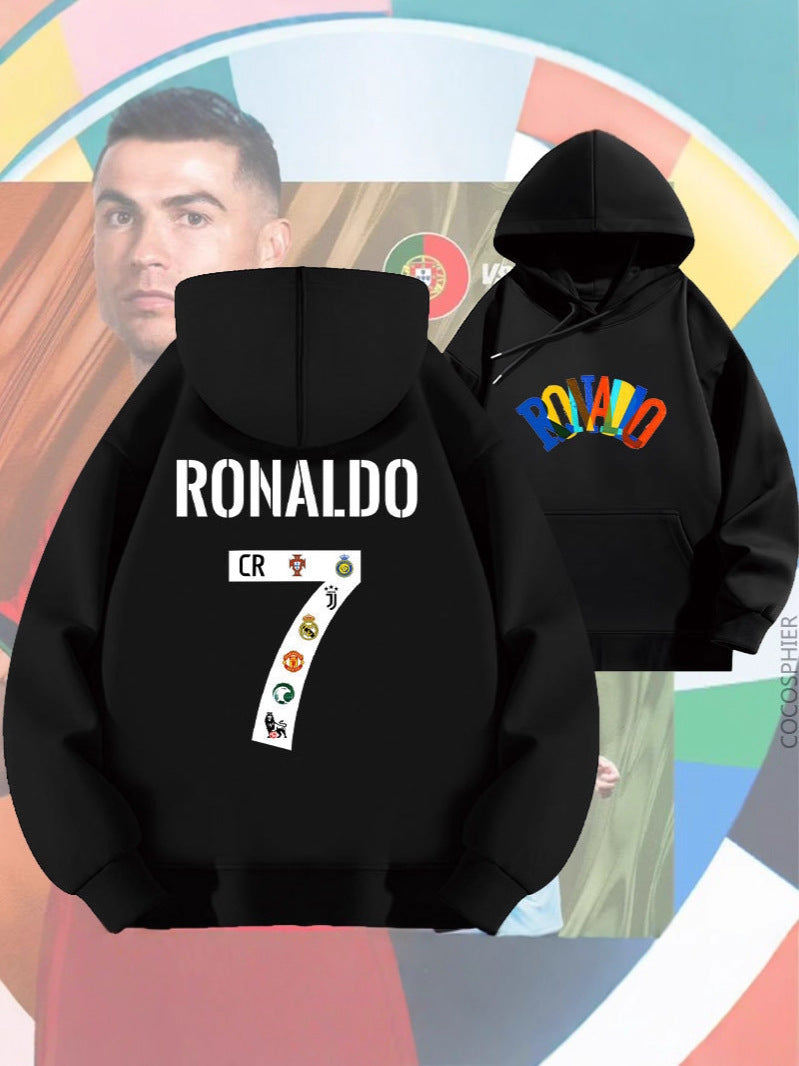 Cristiano Ronaldo No. 7 Fall/Winter Oversized Hoodie